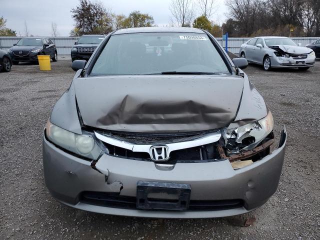 2HGFA16396H002432 - 2006 HONDA CIVIC DX VP بني صورة 5