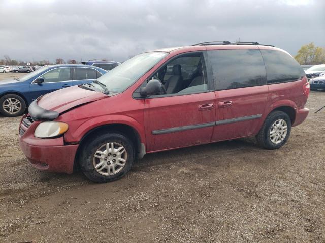 1D4GP25R17B224179 - 2007 DODGE CARAVAN SE RED photo 1