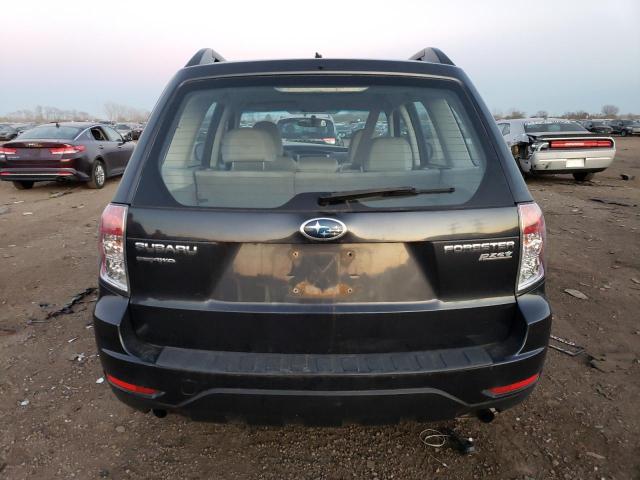 JF2SH6BC7AH911801 - 2010 SUBARU FORESTER XS BLACK photo 6