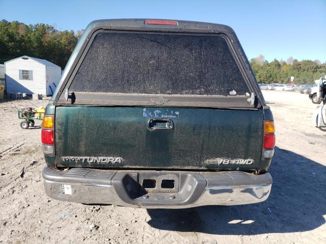 5TBBT48121S166712 - 2001 TOYOTA TUNDRA ACCESS CAB LIMITED GREEN photo 6