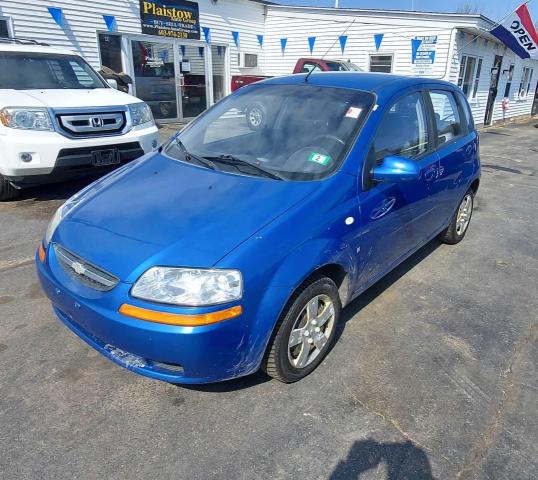 KL1TD66608B257540 - 2008 CHEVROLET AVEO BASE BLUE photo 2