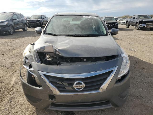 3N1CN7AP0KL840369 - 2019 NISSAN VERSA S GRAY photo 5