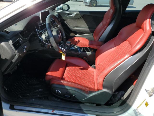 WAUR4AF55JA019558 - 2018 AUDI S5 PRESTIGE WHITE photo 7