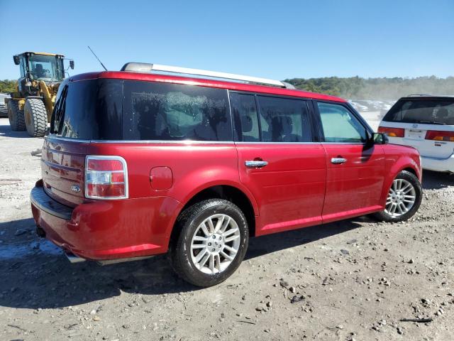 2FMGK5C87GBA11427 - 2016 FORD FLEX SEL BURGUNDY photo 3