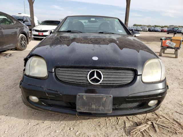 WDBKK49F93F282186 - 2003 MERCEDES-BENZ SLK 230 KOMPRESSOR BLACK photo 5