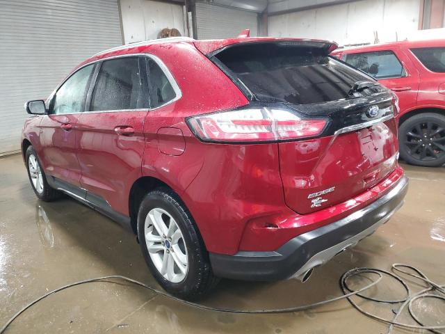 2FMPK4J95KBC74711 - 2019 FORD EDGE SEL RED photo 2