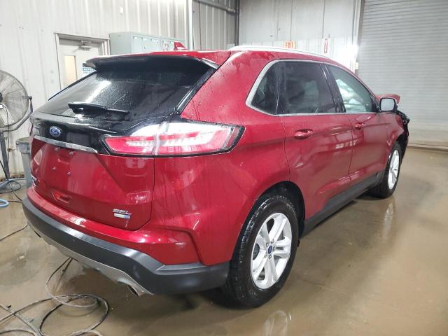 2FMPK4J95KBC74711 - 2019 FORD EDGE SEL RED photo 3