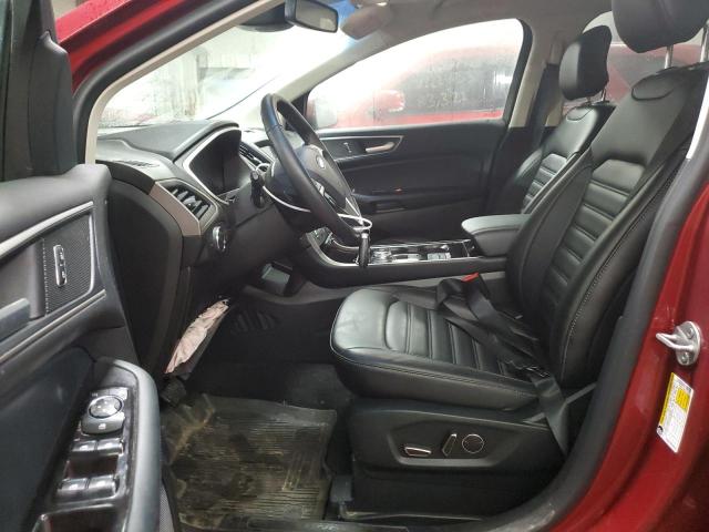 2FMPK4J95KBC74711 - 2019 FORD EDGE SEL RED photo 7