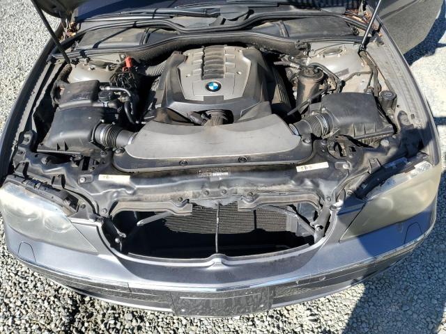 WBAHN83558DT81565 - 2008 BMW 7 SERIES LI GRAY photo 11