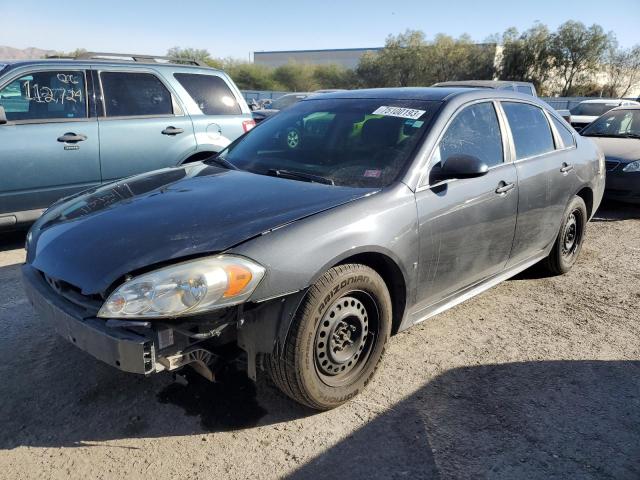 2G1WA5EK1A1103179 - 2010 CHEVROLET IMPALA LS GRAY photo 1