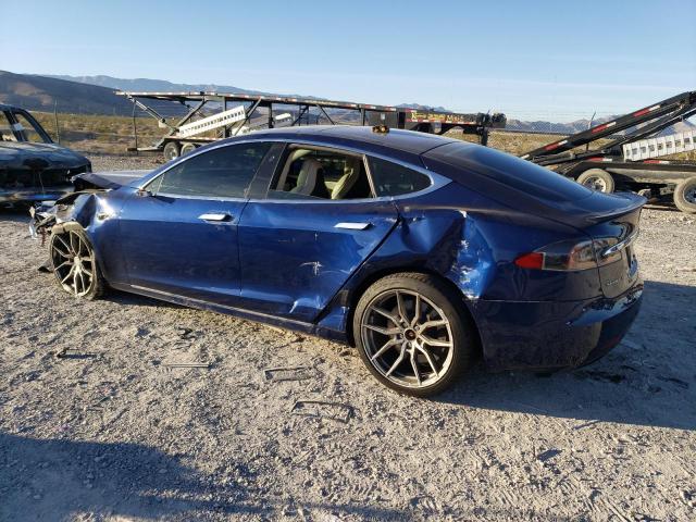 5YJSA1E15HF216341 - 2017 TESLA MODEL S BLUE photo 2