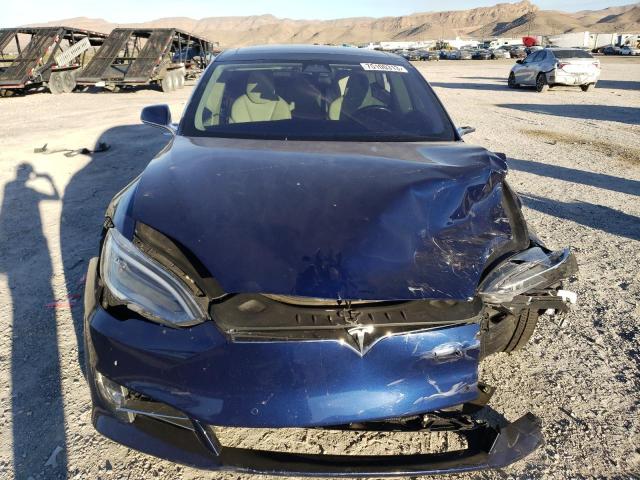 5YJSA1E15HF216341 - 2017 TESLA MODEL S BLUE photo 5