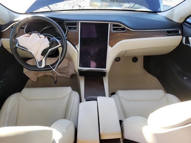 5YJSA1E15HF216341 - 2017 TESLA MODEL S BLUE photo 8