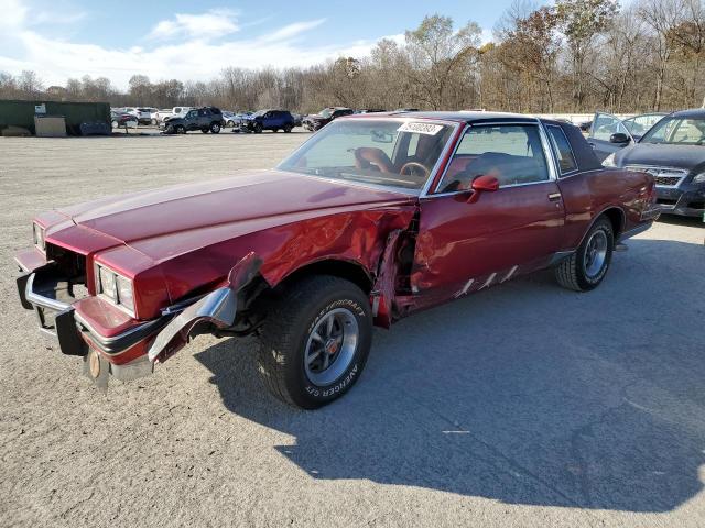 1G2AK37H5DB291556 - 1983 PONTIAC GRAND PRIX LJ RED photo 1