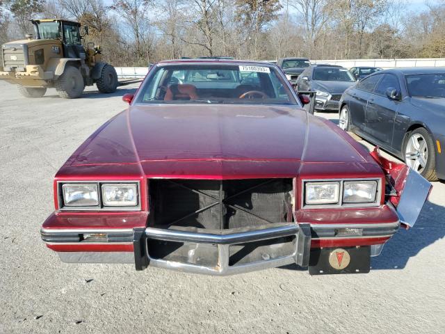 1G2AK37H5DB291556 - 1983 PONTIAC GRAND PRIX LJ RED photo 5