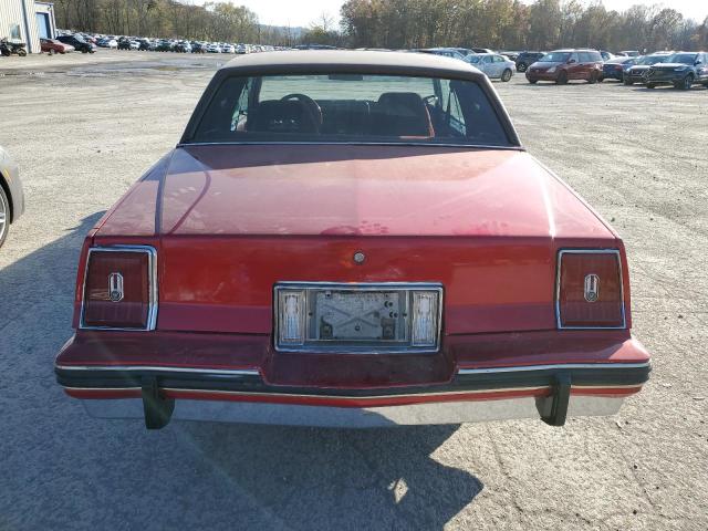1G2AK37H5DB291556 - 1983 PONTIAC GRAND PRIX LJ RED photo 6
