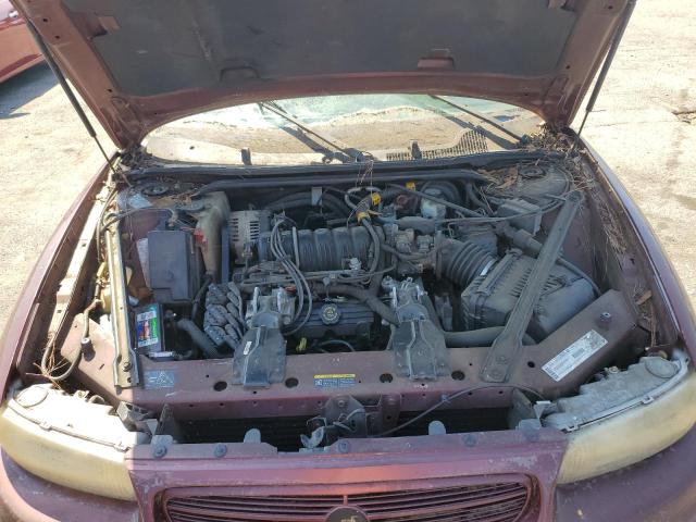 2G4WB55K221146527 - 2002 BUICK REGAL LS 栗色 照片 11