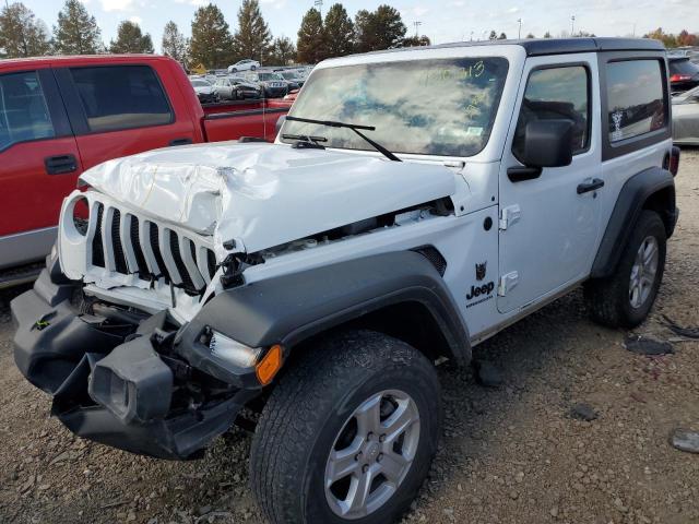 1C4GJXAN6NW176294 - 2022 JEEP WRANGLER SPORT WHITE photo 1