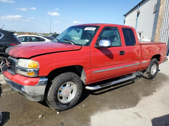 1GTEK19T6XE519263 - 1999 GMC NEW SIERRA K1500 RED photo 1