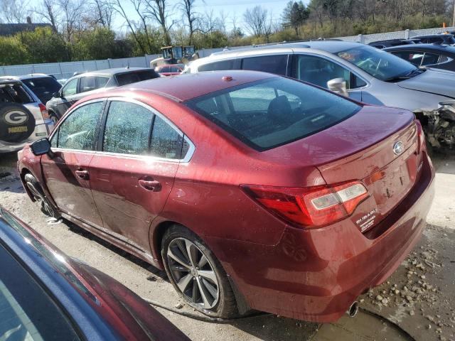 4S3BNBL68F3003547 - 2015 SUBARU LEGACY 2.5I LIMITED RED photo 2