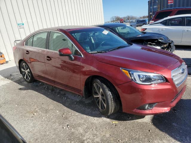 4S3BNBL68F3003547 - 2015 SUBARU LEGACY 2.5I LIMITED RED photo 4