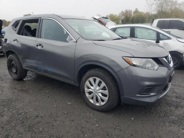 5N1AT2MVXEC775114 - 2014 NISSAN ROGUE S GRAY photo 4