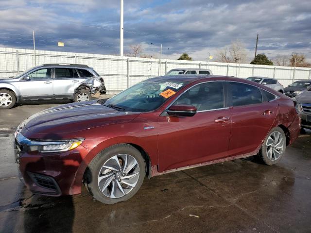 19XZE4F98KE015300 - 2019 HONDA INSIGHT TOURING BURGUNDY photo 1