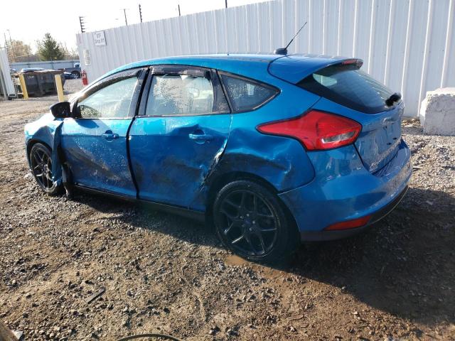 1FADP3K22FL254206 - 2015 FORD FOCUS SE BLUE photo 2