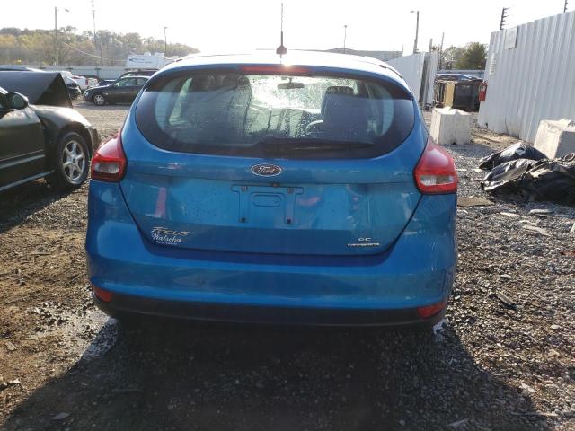 1FADP3K22FL254206 - 2015 FORD FOCUS SE BLUE photo 6