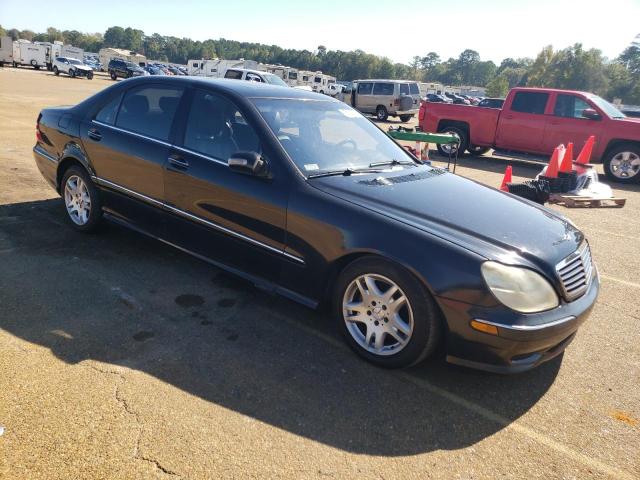 WDBNG70J62A284345 - 2002 MERCEDES-BENZ S 430 BLACK photo 4