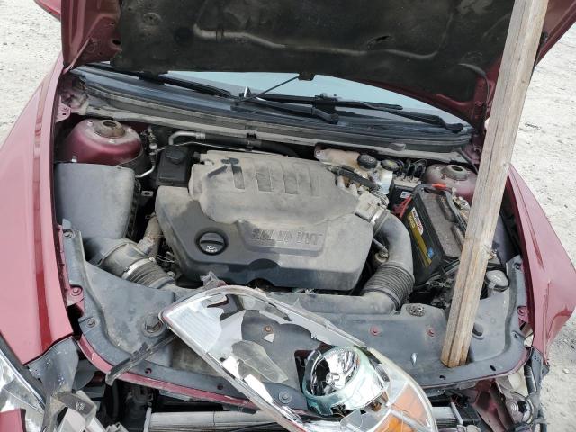 1G1ZE5E78BF138003 - 2011 CHEVROLET MALIBU LTZ ბურგუნდია ფოტო 11