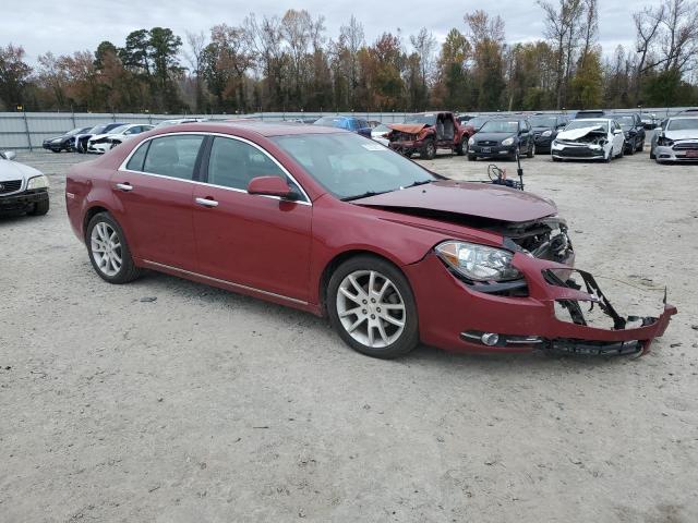 1G1ZE5E78BF138003 - 2011 CHEVROLET MALIBU LTZ BURGUNDY photo 4