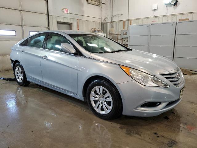 5NPEB4AC5DH593671 - 2013 HYUNDAI SONATA GLS BLUE photo 4