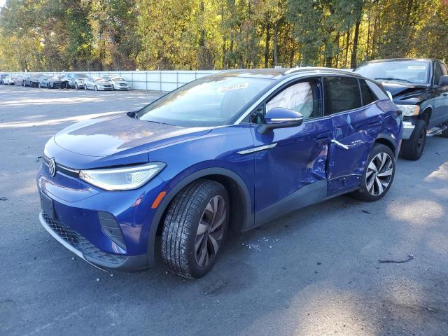 WVGKMPE21MP041732 - 2021 VOLKSWAGEN ID.4 PRO S 蓝色 照片 1