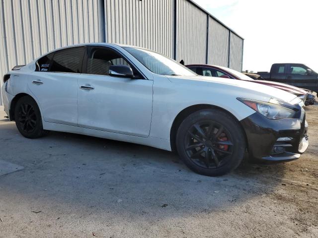 JN1BV7AP0FM355298 - 2015 INFINITI Q50 BASE WHITE photo 4