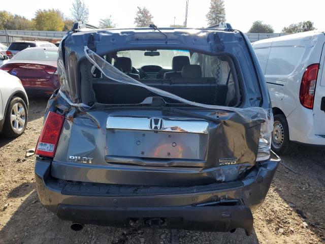 5FNYF4H93BB099381 - 2011 HONDA PILOT TOURING GRAY photo 6