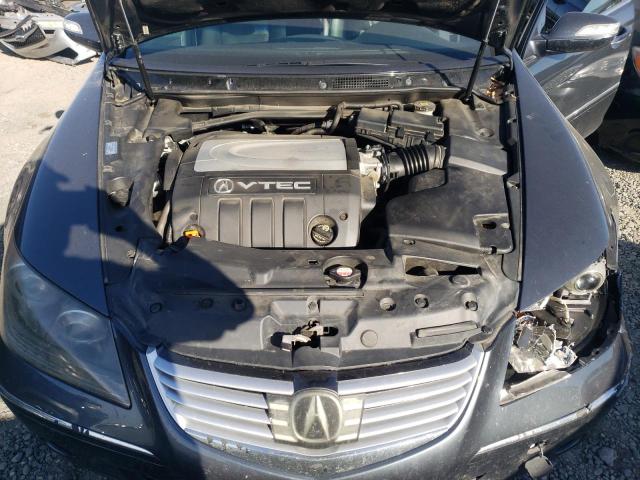 JH4KB16536C000284 - 2006 ACURA RL GRAY photo 11