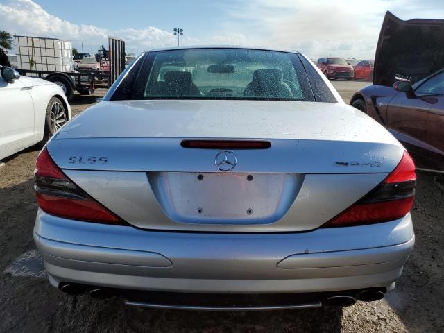 WDBSK74F84F074052 - 2004 MERCEDES-BENZ SL 55 AMG SILVER photo 6