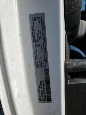 3C6TRVAG1LE138838 - 2020 RAM PROMASTER 1500 STANDARD WHITE photo 13