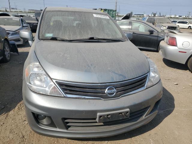 3N1BC1CP7AL420893 - 2010 NISSAN VERSA S GRAY photo 5