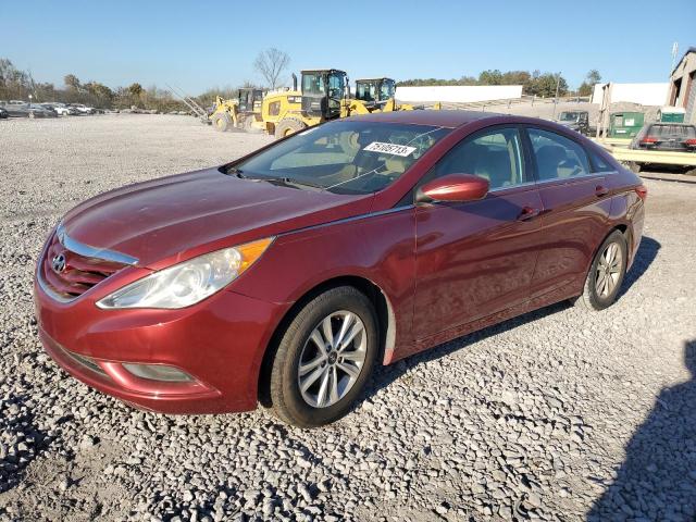 5NPEB4AC7CH446184 - 2012 HYUNDAI SONATA GLS BURGUNDY photo 1