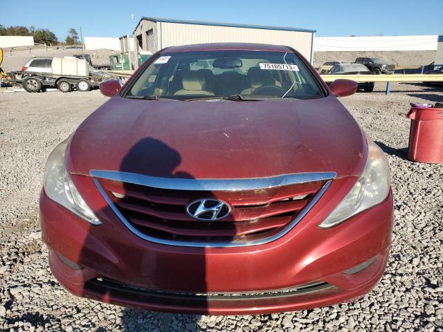 5NPEB4AC7CH446184 - 2012 HYUNDAI SONATA GLS BURGUNDY photo 5