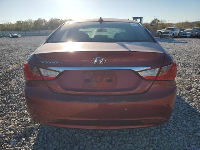 5NPEB4AC7CH446184 - 2012 HYUNDAI SONATA GLS BURGUNDY photo 6