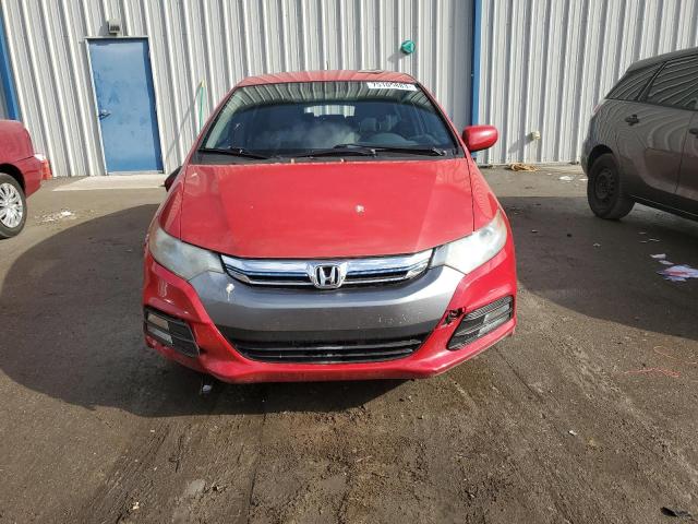 JHMZE2H37DS000556 - 2013 HONDA INSIGHT RED photo 5