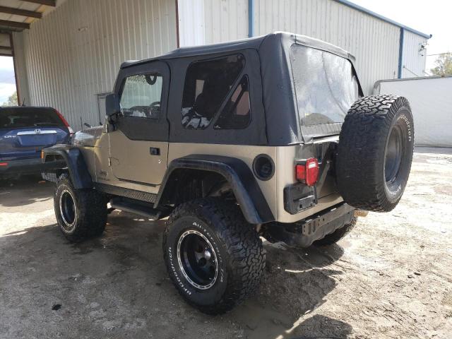 1J4FA39S33P316737 - 2003 JEEP WRANGLER COMMANDO BEIGE photo 2