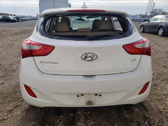 KMHD35LE0DU088846 - 2013 HYUNDAI ELANTRA GT WHITE photo 6