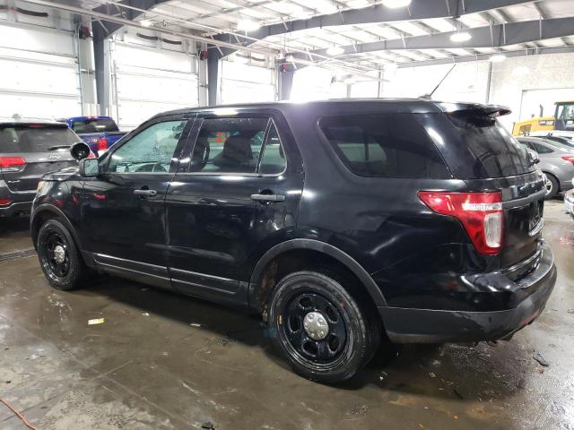 1FM5K8AR6EGB91235 - 2014 FORD EXPLORER POLICE INTERCEPTOR Schwarz Foto 2