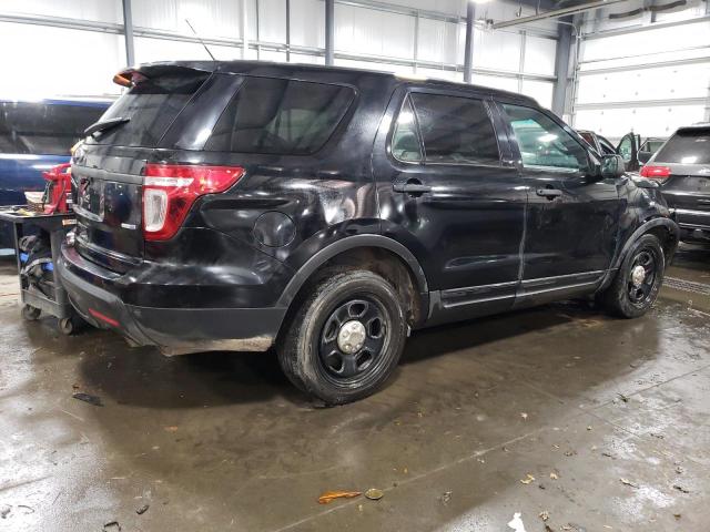 1FM5K8AR6EGB91235 - 2014 FORD EXPLORER POLICE INTERCEPTOR Schwarz Foto 3
