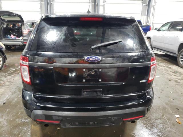 1FM5K8AR6EGB91235 - 2014 FORD EXPLORER POLICE INTERCEPTOR BLACK photo 6