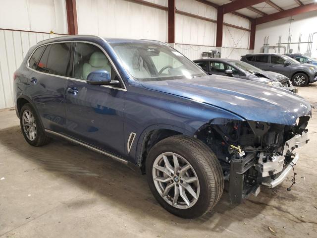 5UXCR6C08N9N06324 - 2022 BMW X5 XDRIVE40I BLUE photo 4